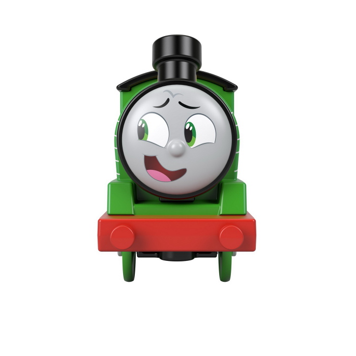 Thomas Locomotiva Motorizata Percy cu 2 Vagoane  [3]