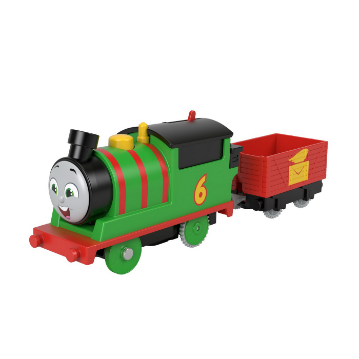 Thomas Locomotiva Motorizata Percy cu Vagon  [2]