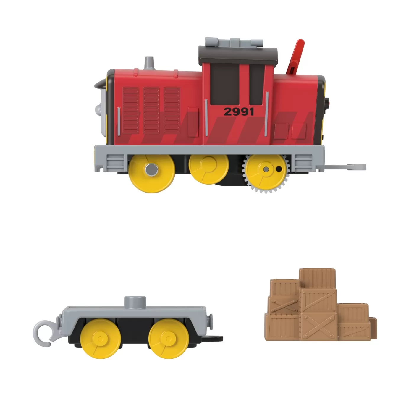 Thomas Locomotiva Motorizata Selly Cu Vagon [6]
