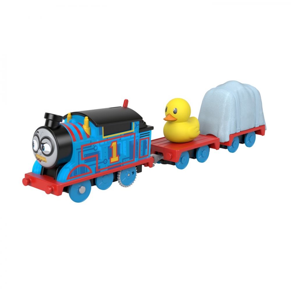 THOMAS LOCOMOTIVA MOTORIZATA THOMAS AGENT SECRET CU 2 VAGOANE [2]
