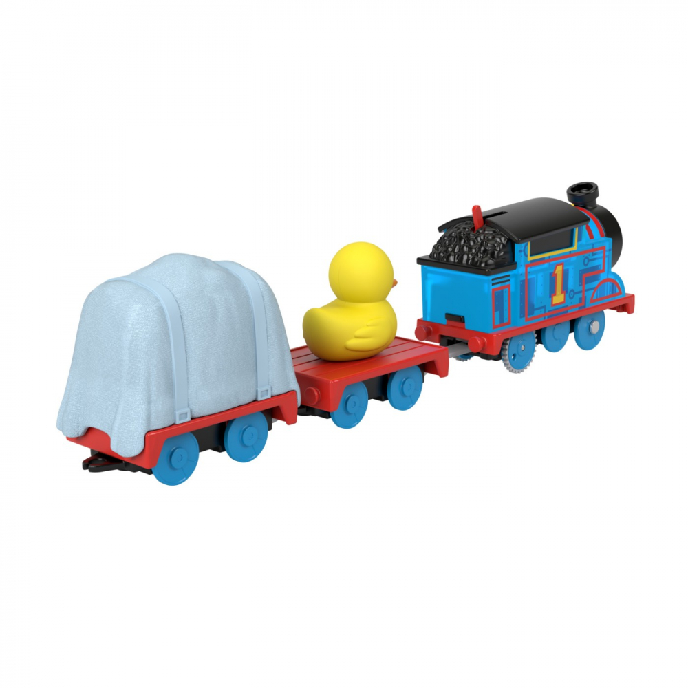 THOMAS LOCOMOTIVA MOTORIZATA THOMAS AGENT SECRET CU 2 VAGOANE [5]