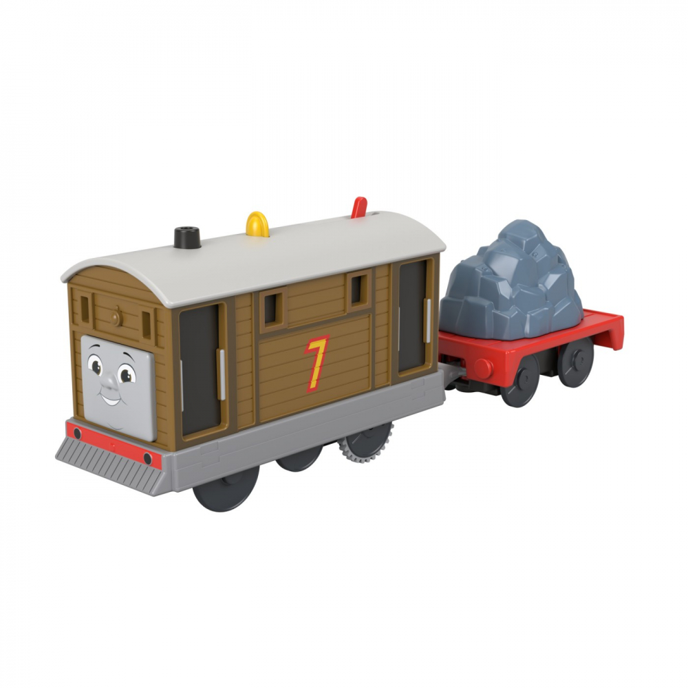 THOMAS LOCOMOTIVA MOTORIZATA TOBY CU VAGON [2]