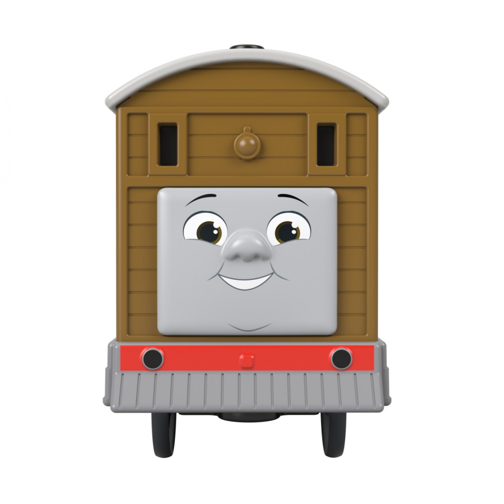 THOMAS LOCOMOTIVA MOTORIZATA TOBY CU VAGON [5]