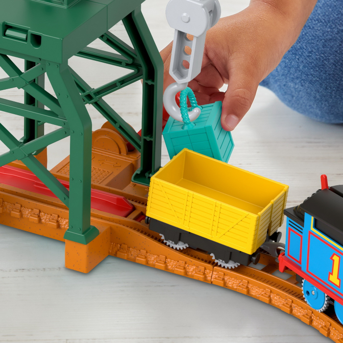 Thomas Set de Joaca cu Locomotiva Cranky Motorizata [6]