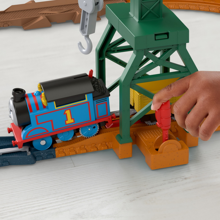 Thomas Set de Joaca cu Locomotiva Cranky Motorizata [7]