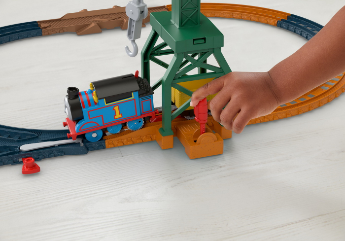 Thomas Set de Joaca cu Locomotiva Cranky Motorizata [4]