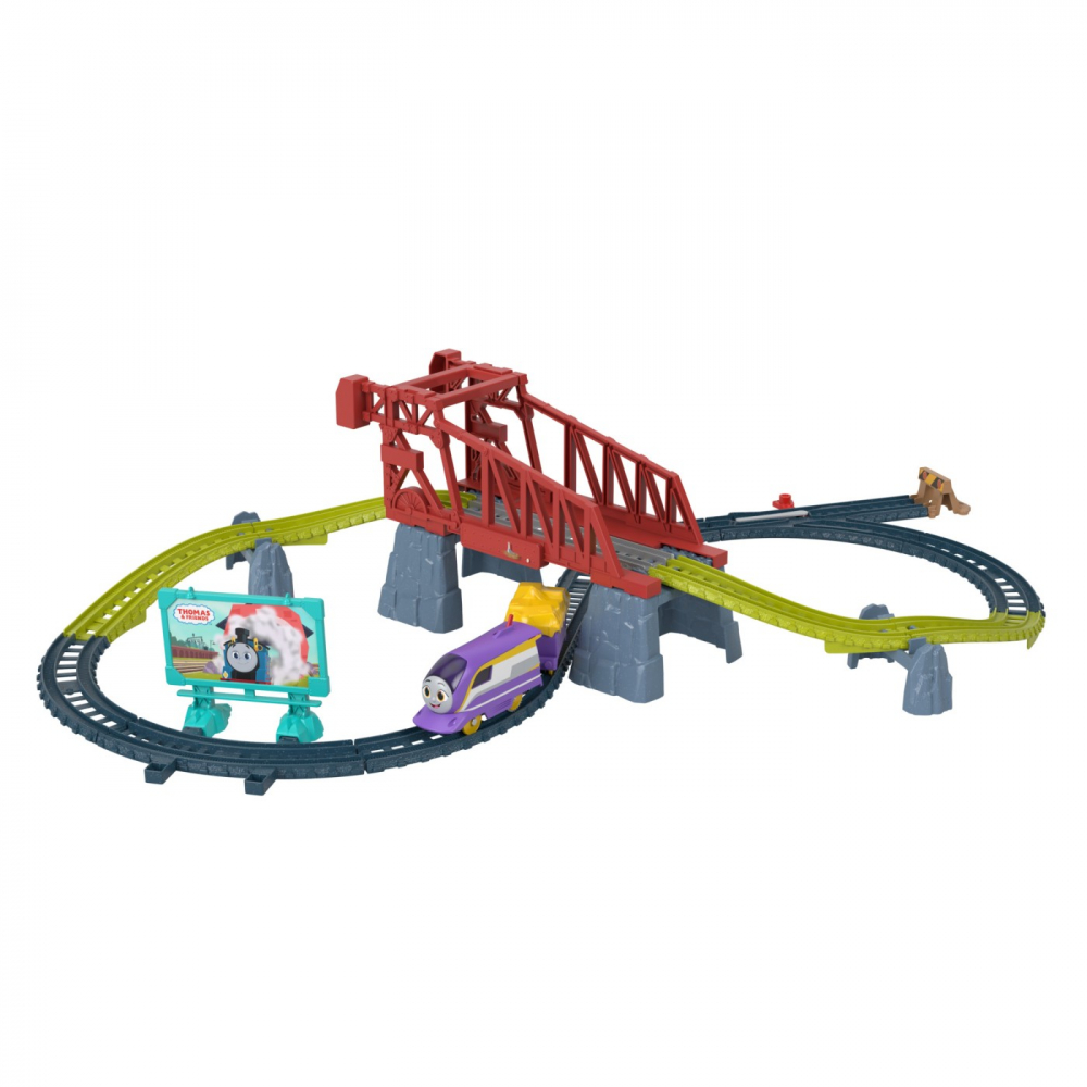 Thomas Set De Joaca Cu Locomotiva Kana Motorizata Si Accesorii [6]