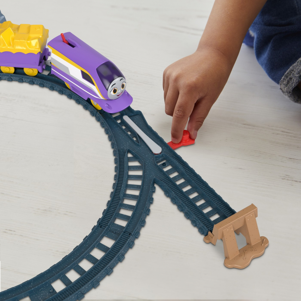 Thomas Set De Joaca Cu Locomotiva Kana Motorizata Si Accesorii [3]