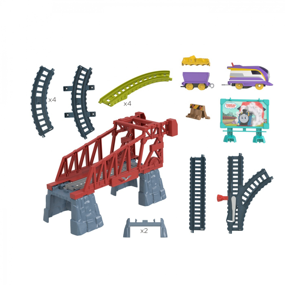 Thomas Set De Joaca Cu Locomotiva Kana Motorizata Si Accesorii [2]