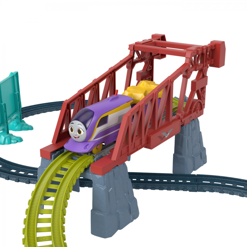 Thomas Set De Joaca Cu Locomotiva Kana Motorizata Si Accesorii [4]