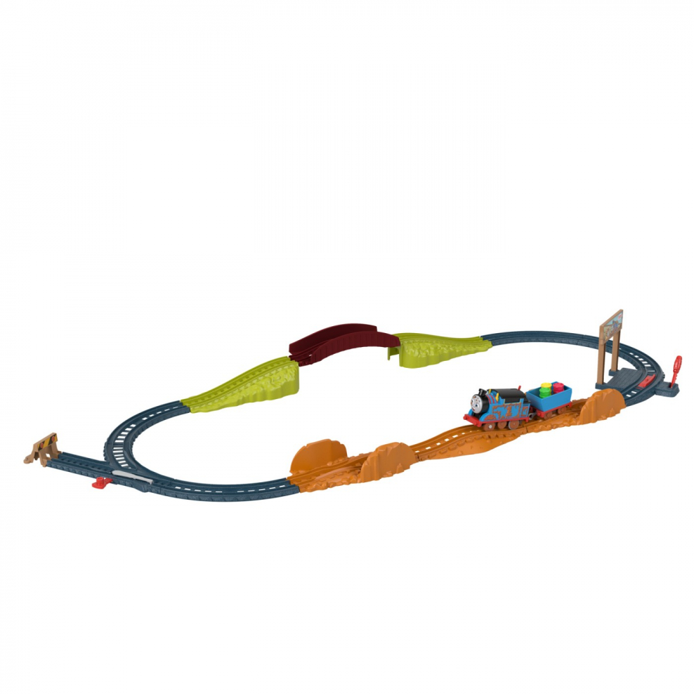 Thomas Set De Joaca Cu Locomotiva Muddy Motorizata Si Accesorii [5]