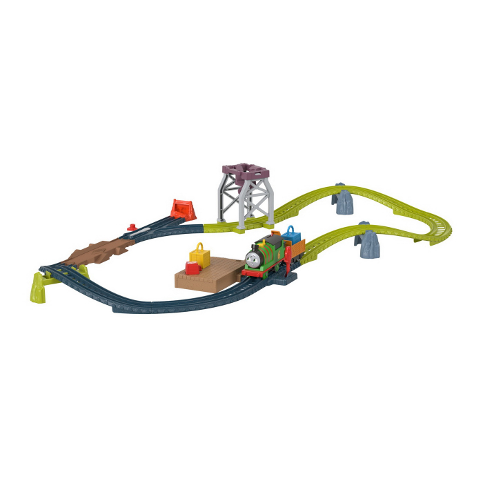 Thomas Set de Joaca cu Locomotiva Percy Motorizata  [2]