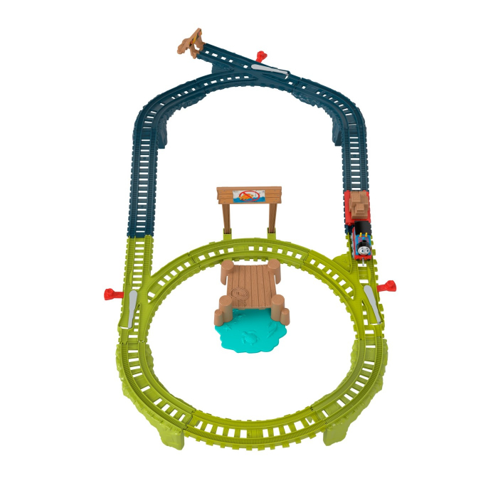 Thomas - Set de Joacă cu Locomotiva Push Along Thomas și Accesorii [7]