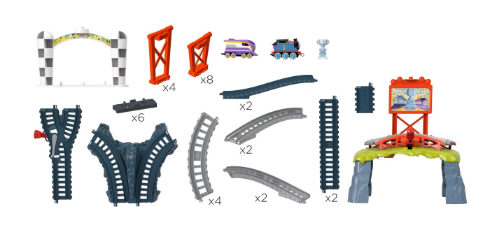 Thomas Set de Joaca Motorizat Cursa Sodor  [6]