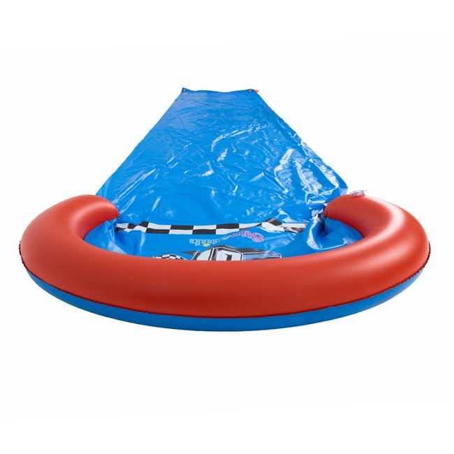 Tobogan de apă gonflabil bleu, 4.88x0.90 m, cu jeturi, 5-14 ani [4]