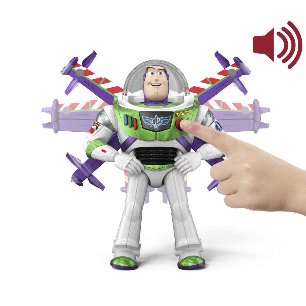 TOY STORY 5 FIGURINA BUZZ LIGHTYEAR ARTICULATA CU SUNETE 30CM [10]