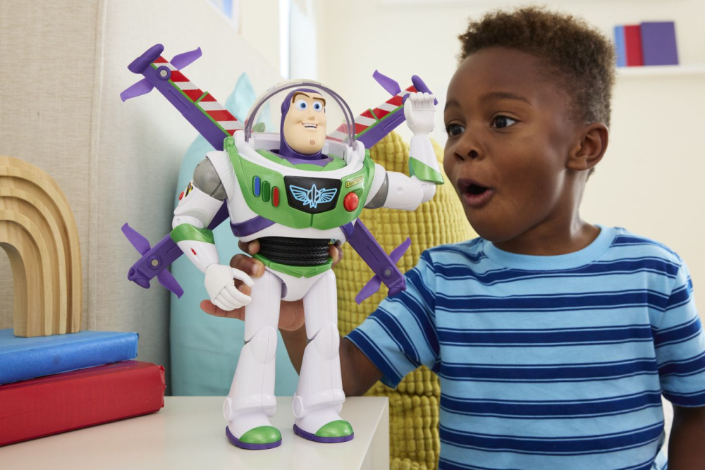 TOY STORY 5 FIGURINA BUZZ LIGHTYEAR ARTICULATA CU SUNETE 30CM [7]