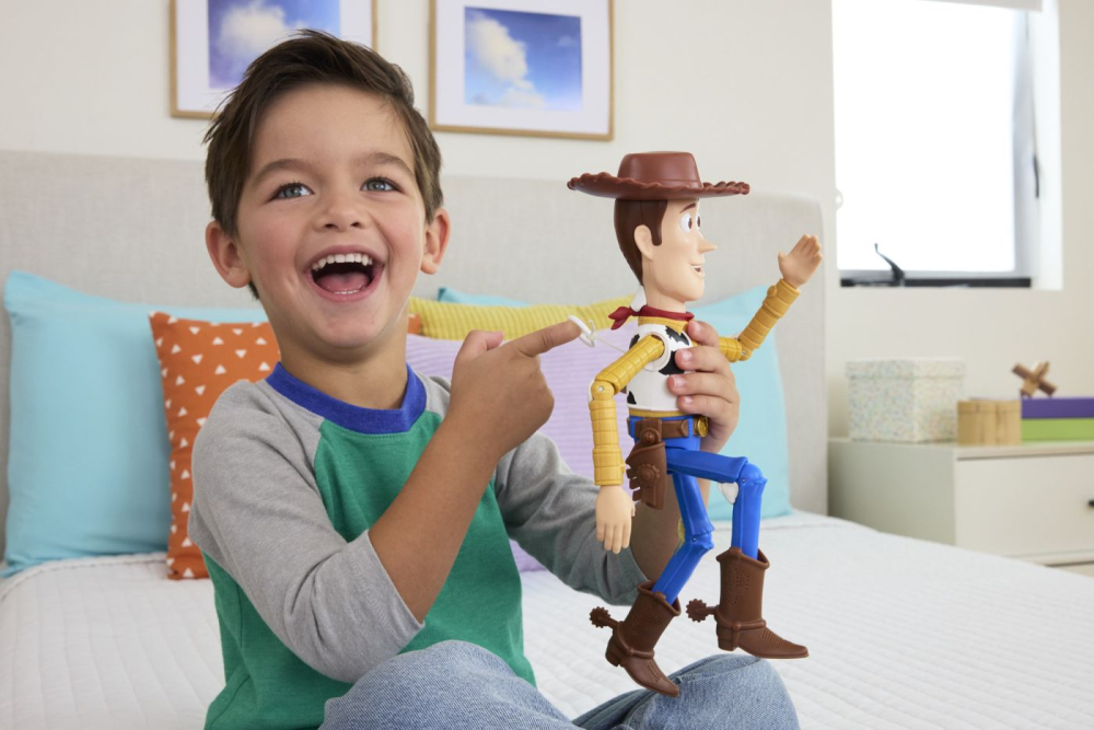 TOY STORY 5 FIGURINA WOODY ARTICULATA CU SUNETE 30CM [6]