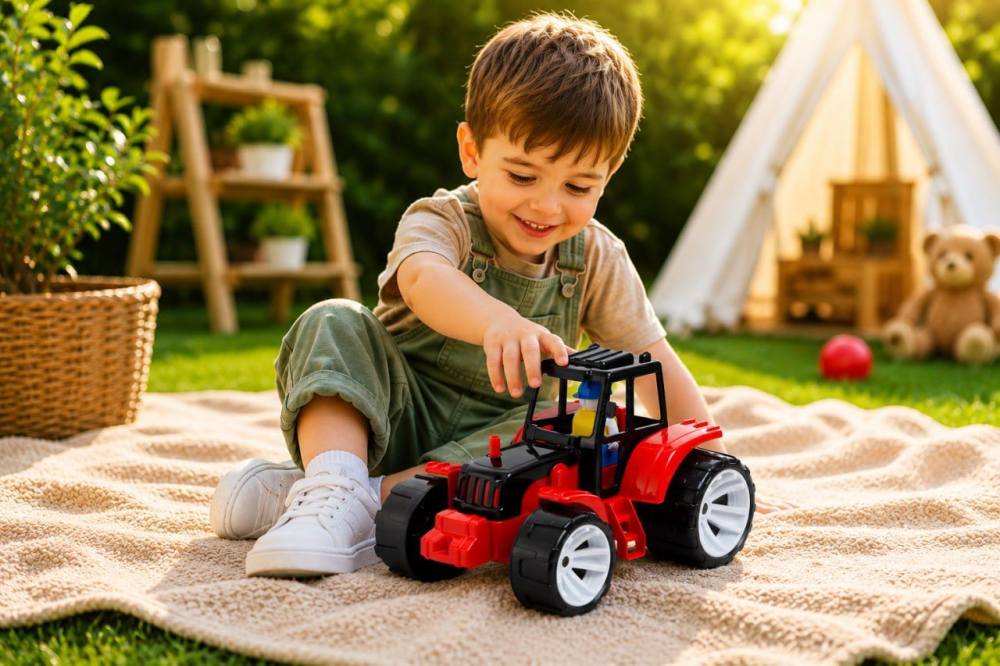 TRACTOR BAMS 0 NEGRU ROSU [3]