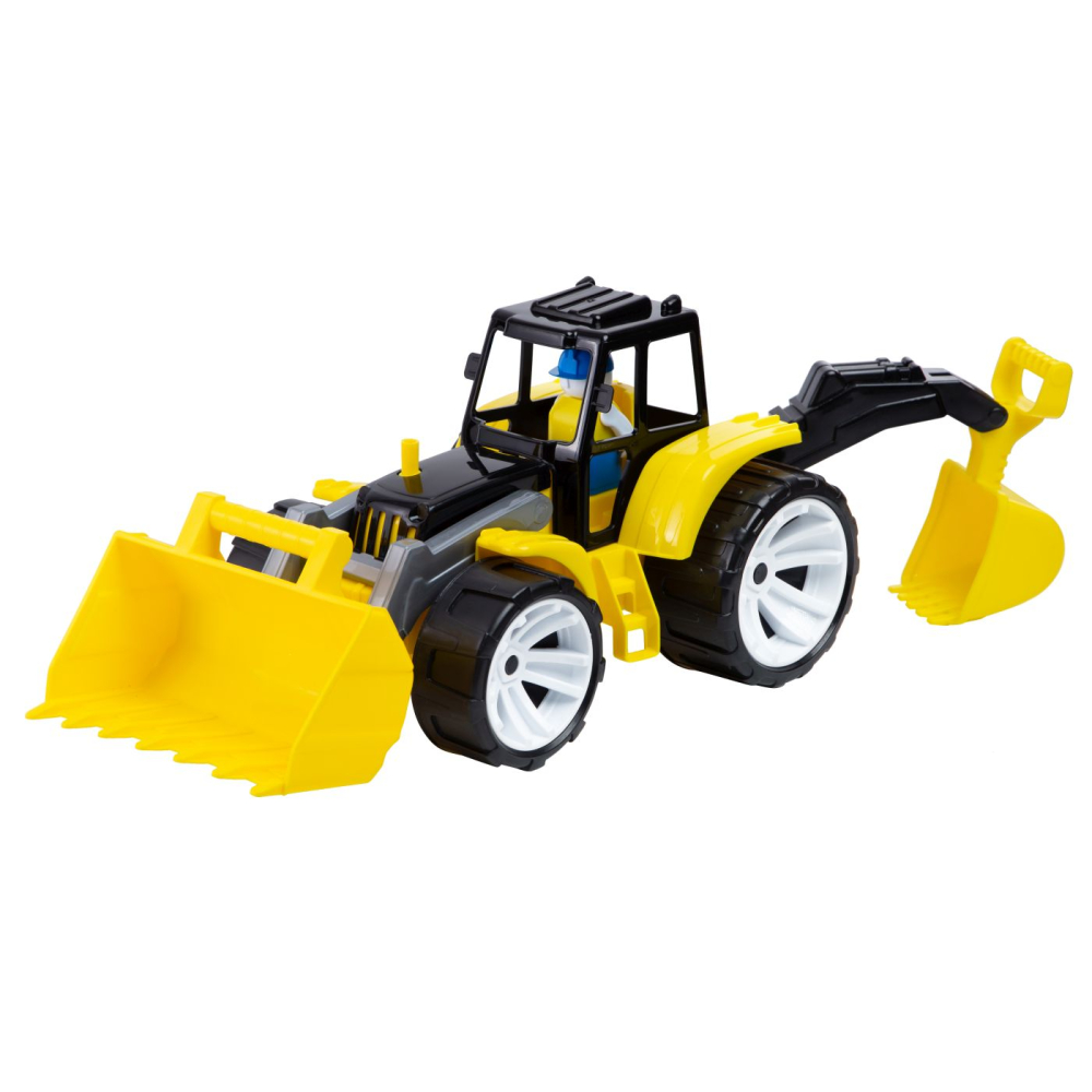 TRACTOR BAMS 2 CU 2 CUPE NEGRU GALBEN [2]