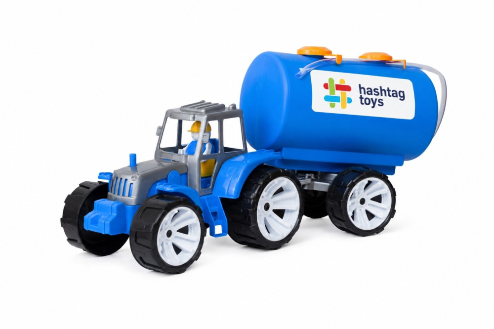 TRACTOR CU CISTERNA ALBASTRI GRI [2]