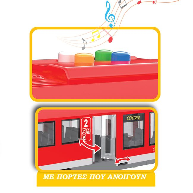 Tramvai de Jucărie Rosu [3]