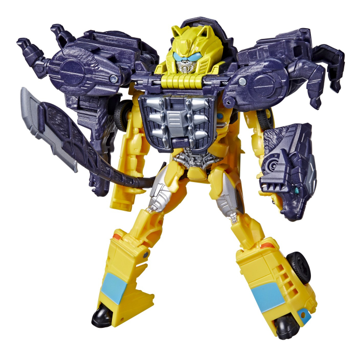 Transformers 7 - Beast Alliance - Set 2 Figurine Bumblebee și Snarlsaber 13cm [3]