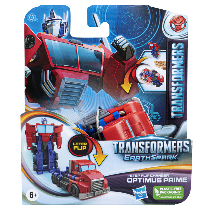 Transformers 7 - Earthspark - Figurina Transformabilă Optimus Prime 6cm  [1]