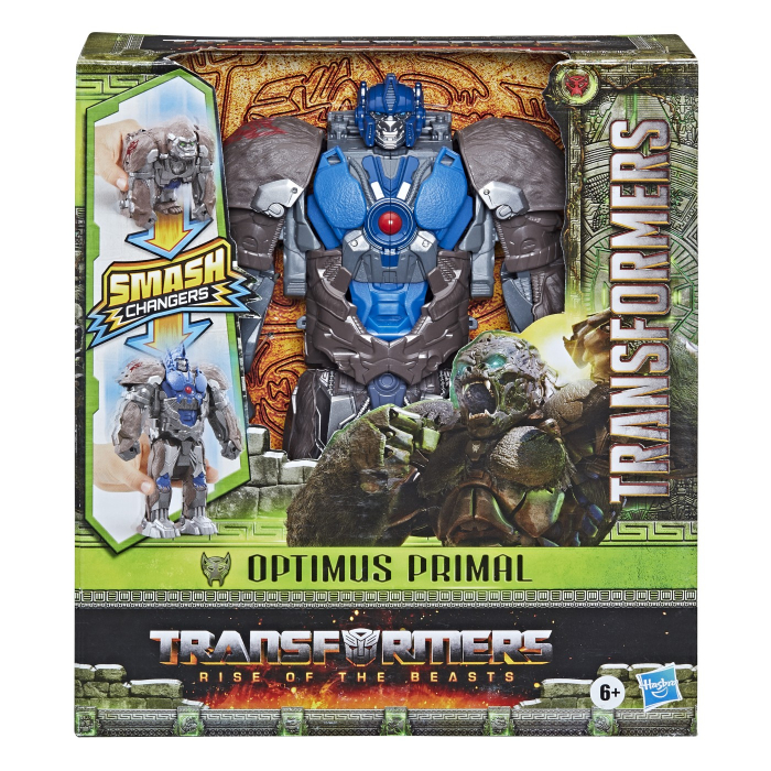 Transformers 7 - smash changers - figurina optimus primal 23cm