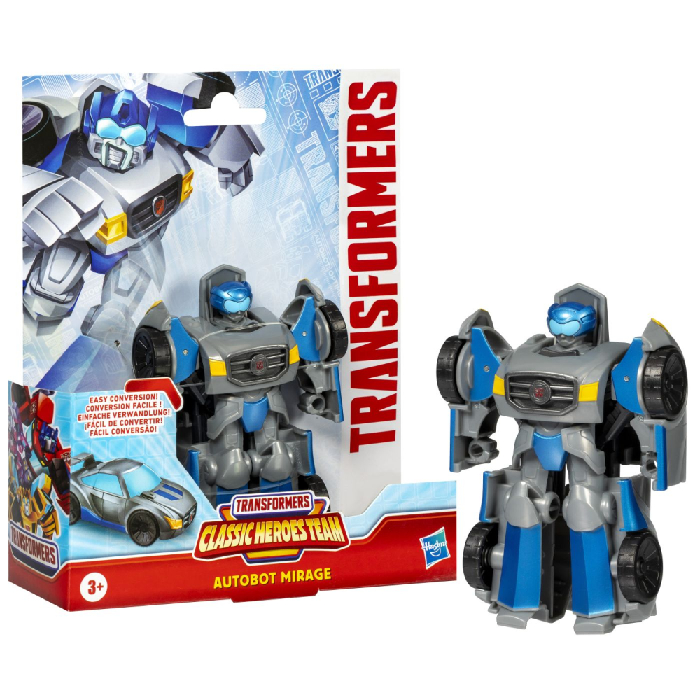 TRANSFORMERS CLASSIC HEROES TEAM ROBOT AUTOBOT MIRAGE TRANSFORMABIL [4]