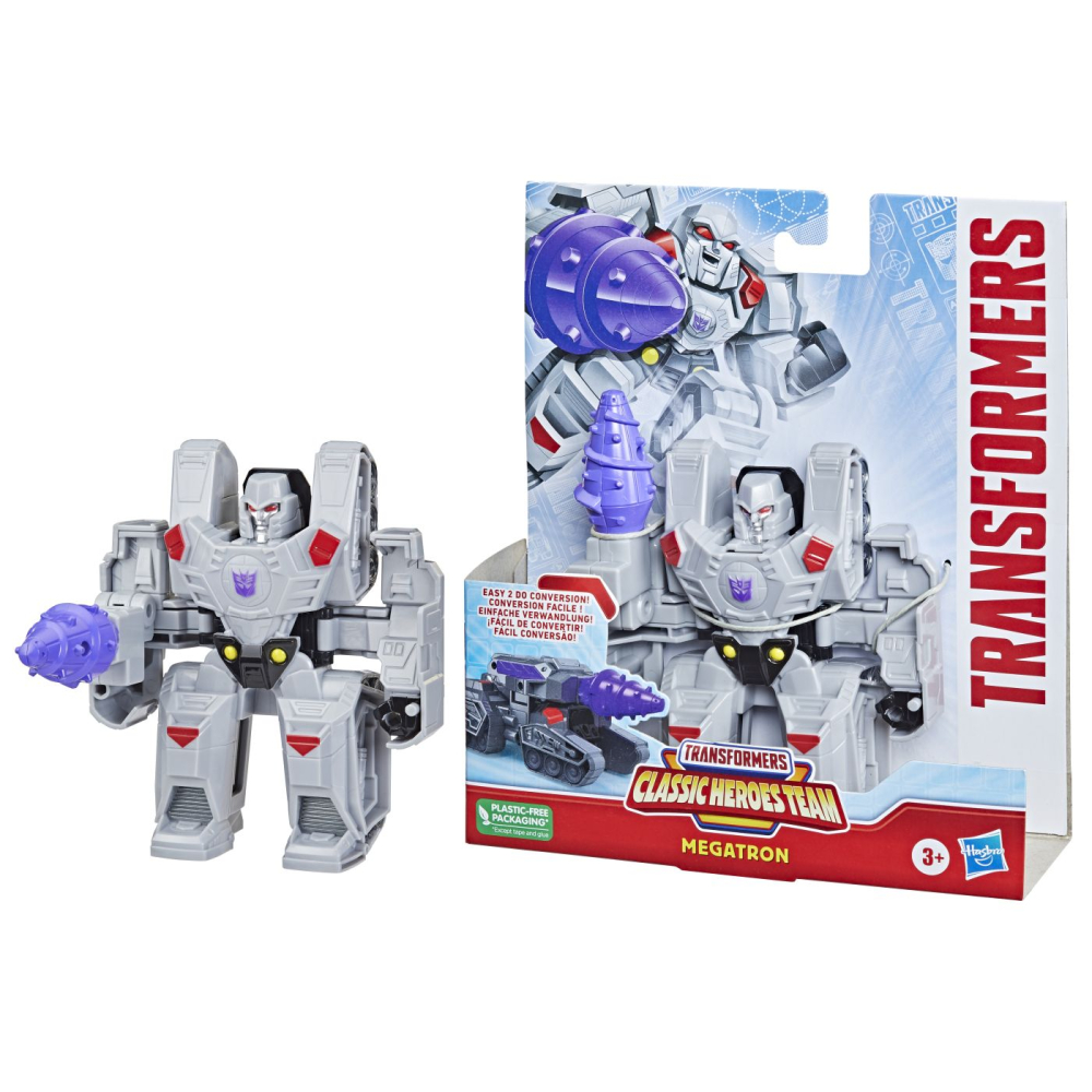 TRANSFORMERS CLASSIC HEROES TEAM ROBOT MEGATRON TRANSFORMABIL [4]
