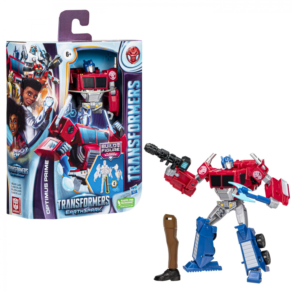 Transformers Figurina Earthspark Deluxe Optimus Prime 12.5Cm [4]