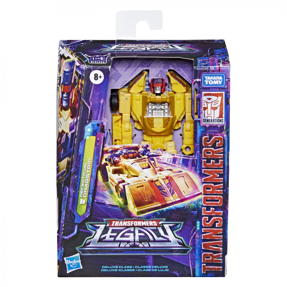 TRANSFORMERS GENERATION LEGACY DELUXE FIGURINA DECEPTICON DRAGSTRIP 22CM [1]