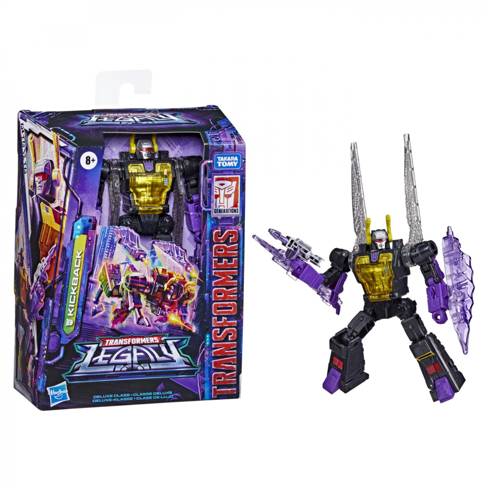 TRANSFORMERS GENERATION LEGACY DELUXE FIGURINA KICKBACK 22CM [6]