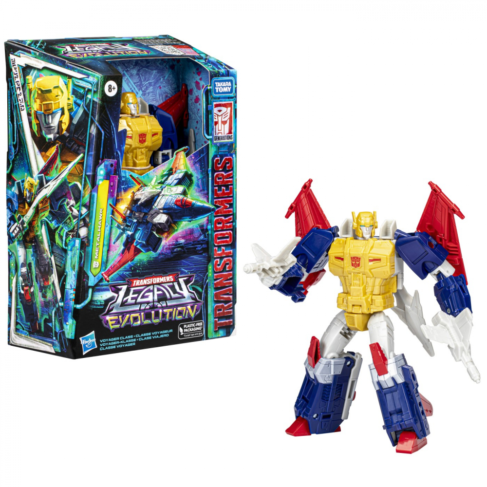 Transformers Legacy Evolution Figurina Metalhawk 17Cm [4]