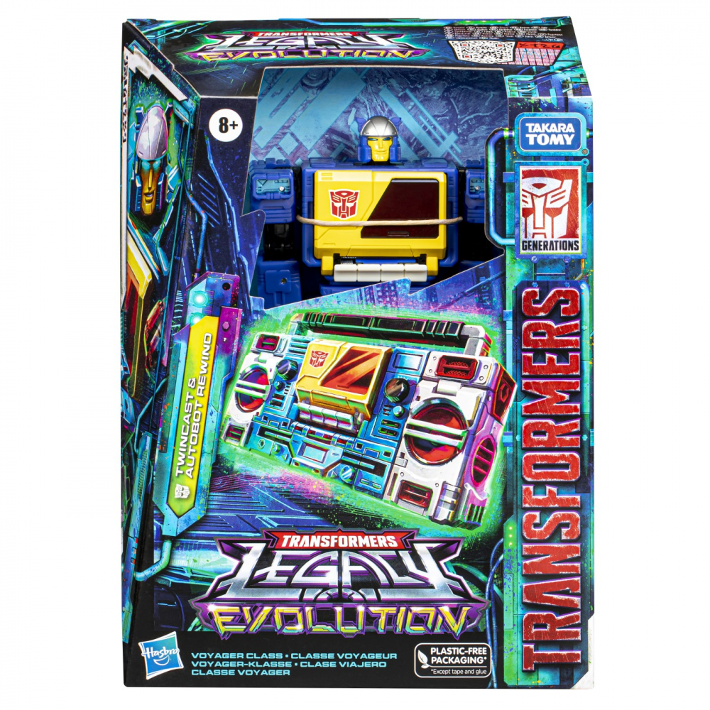 Transformers Legacy Evolution Figurina Twincast Autobot Rewind 17Cm [1]