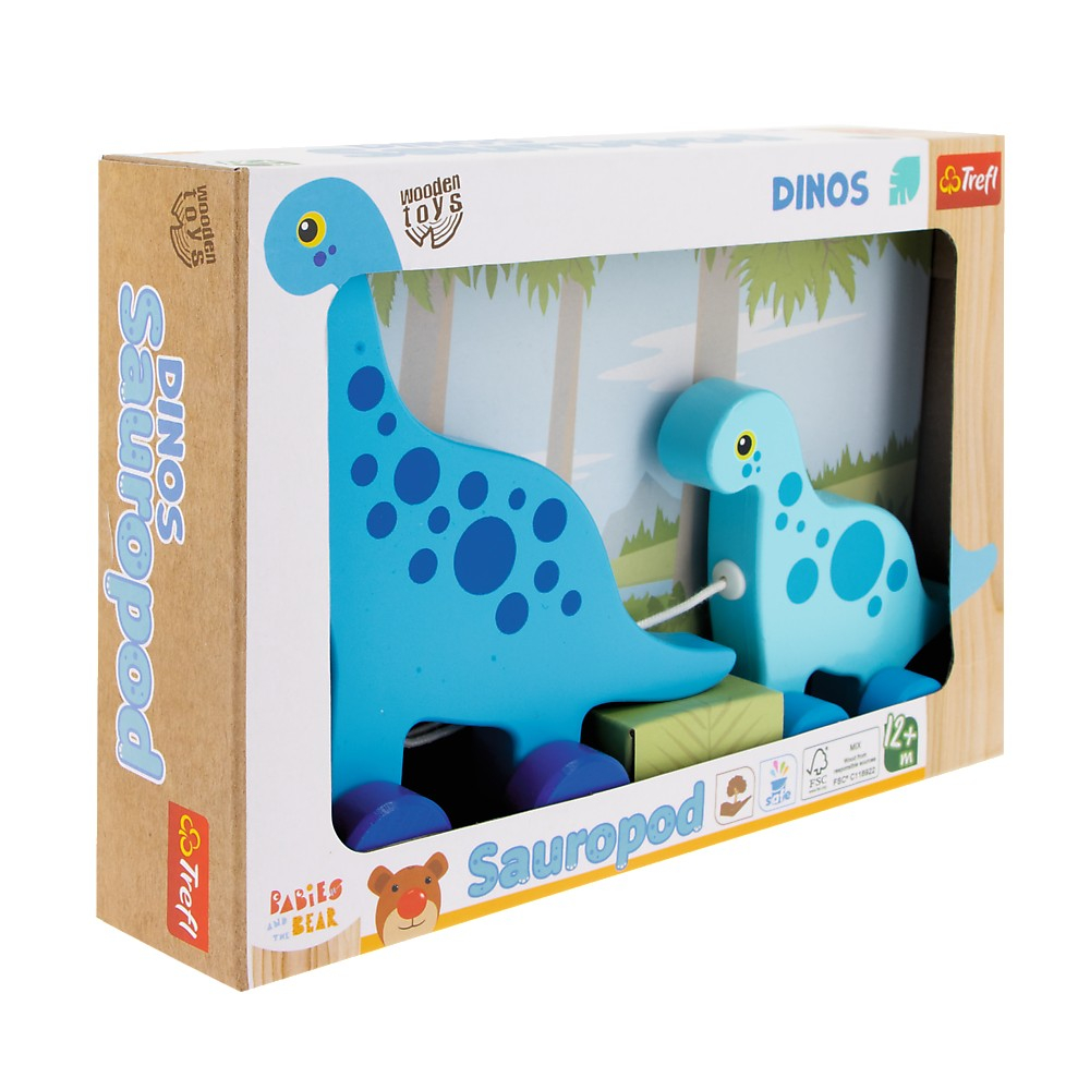 TREFL BABIES AND THE BEAR JUCARIE DIN LEMN DINOS SAUROPOD [1]