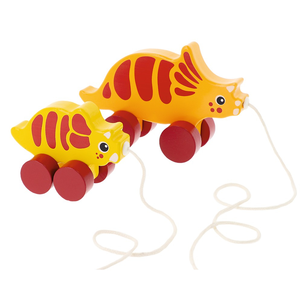 TREFL BABIES AND THE BEAR JUCARIE DIN LEMN DINOS TRICERATOPS [2]