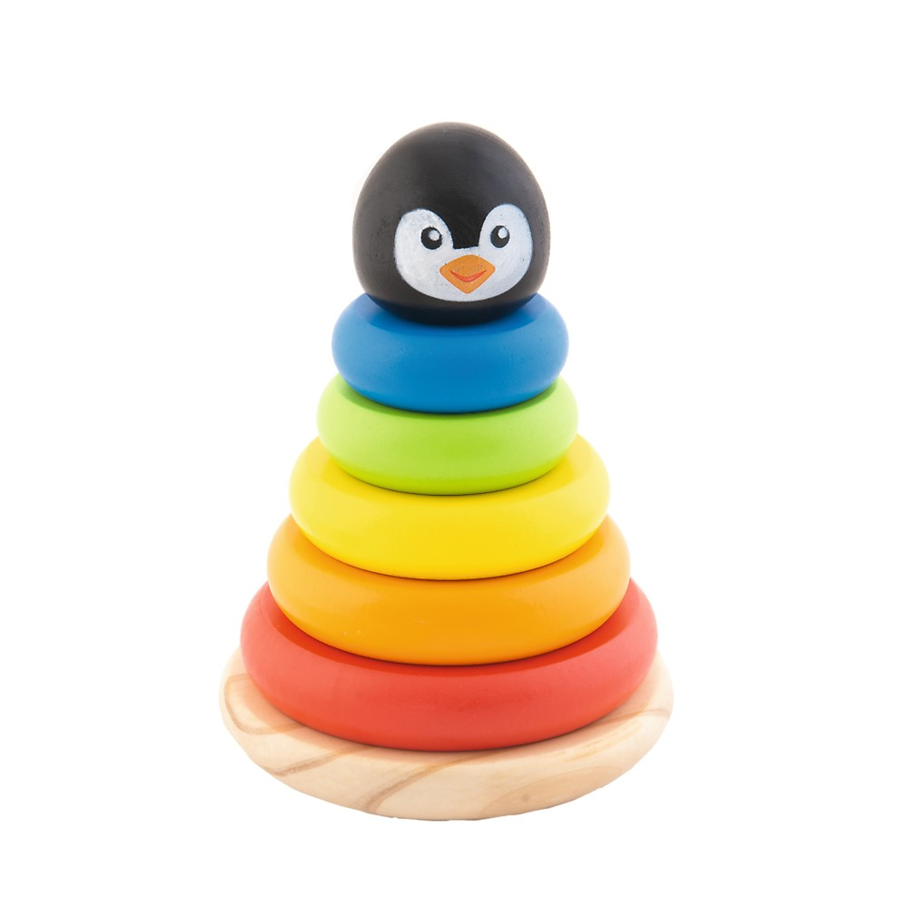 TREFL JUCARIE DE STIVUIRE DIN LEMN PINGUINUL EDWIN [2]