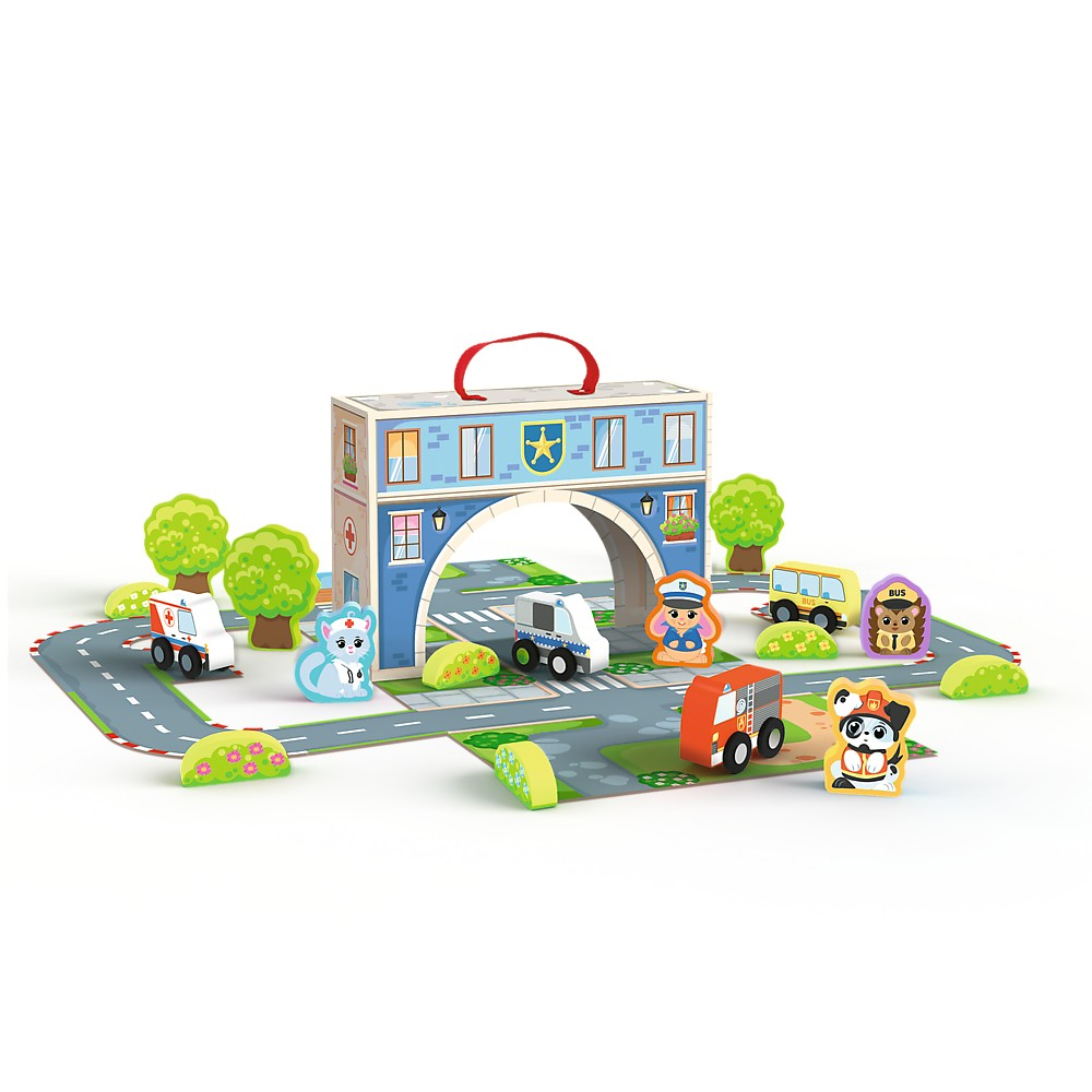 TREFL TINY TAILS PUZZLE DIN LEMN IN CUTIE MAGNETICA [2]