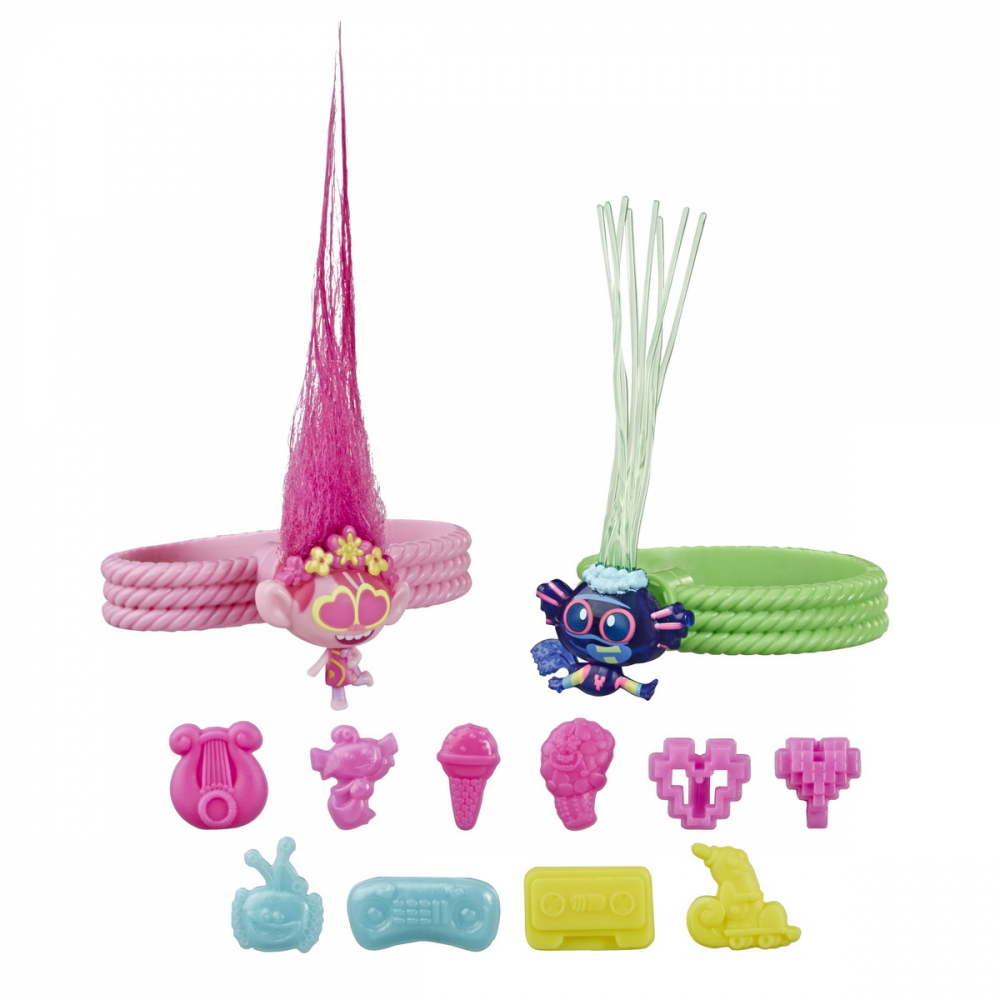 TROLLS SET 2 FIGURINE MICII DANSATORI [2]