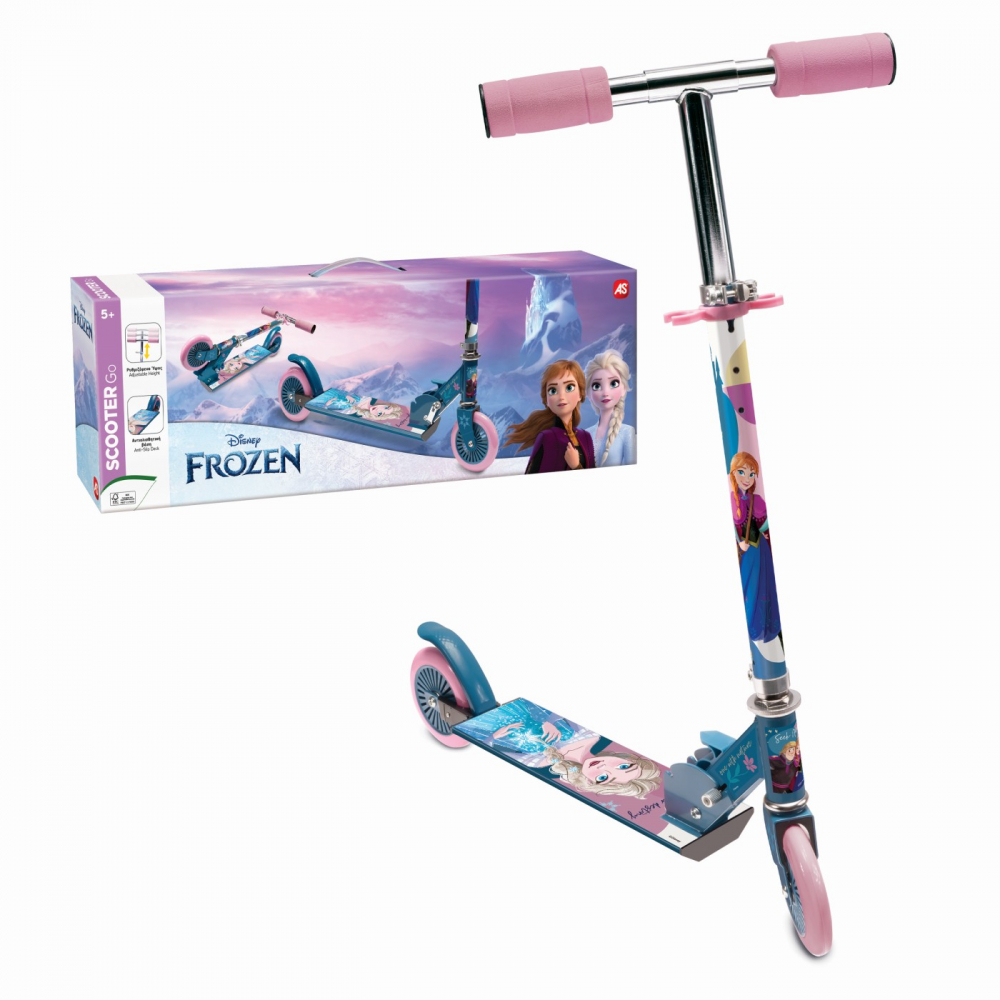 Trotineta Frozen pentru fetite cu 2 roti, 60x10x20 cm [6]