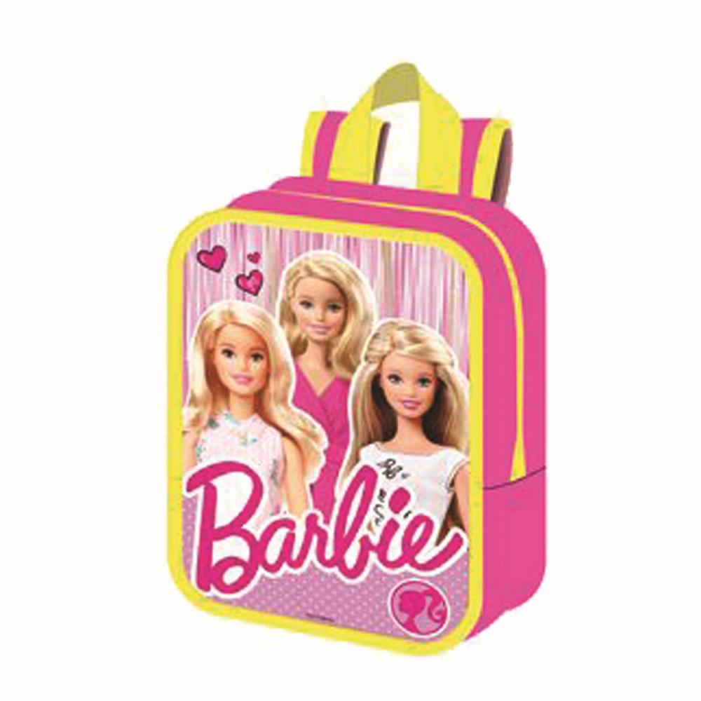 Trotineta Barbie pentru fetite cu 3 Roti Barbie si rucsac,58x16x25 cm [3]