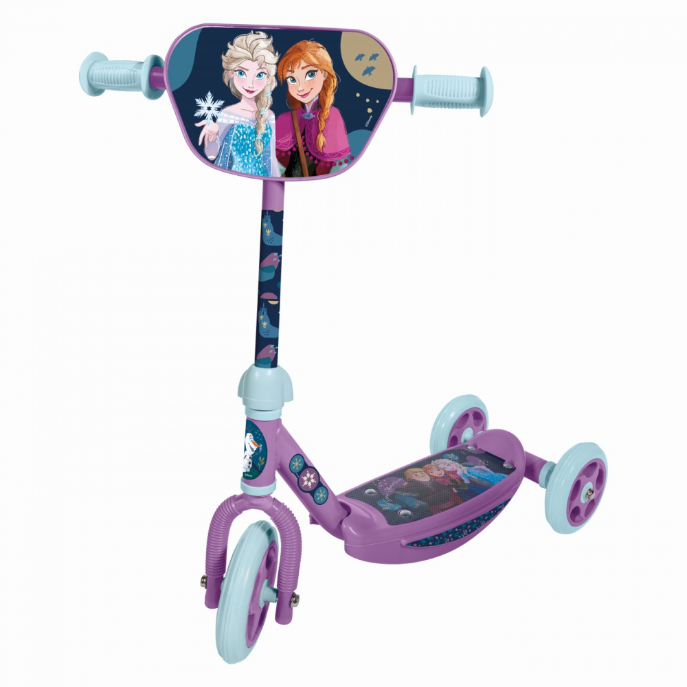 Trotineta cu 3 Roti Frozen Disney pentru Copii 2-5 ani - Ghidon Reglabil [2]