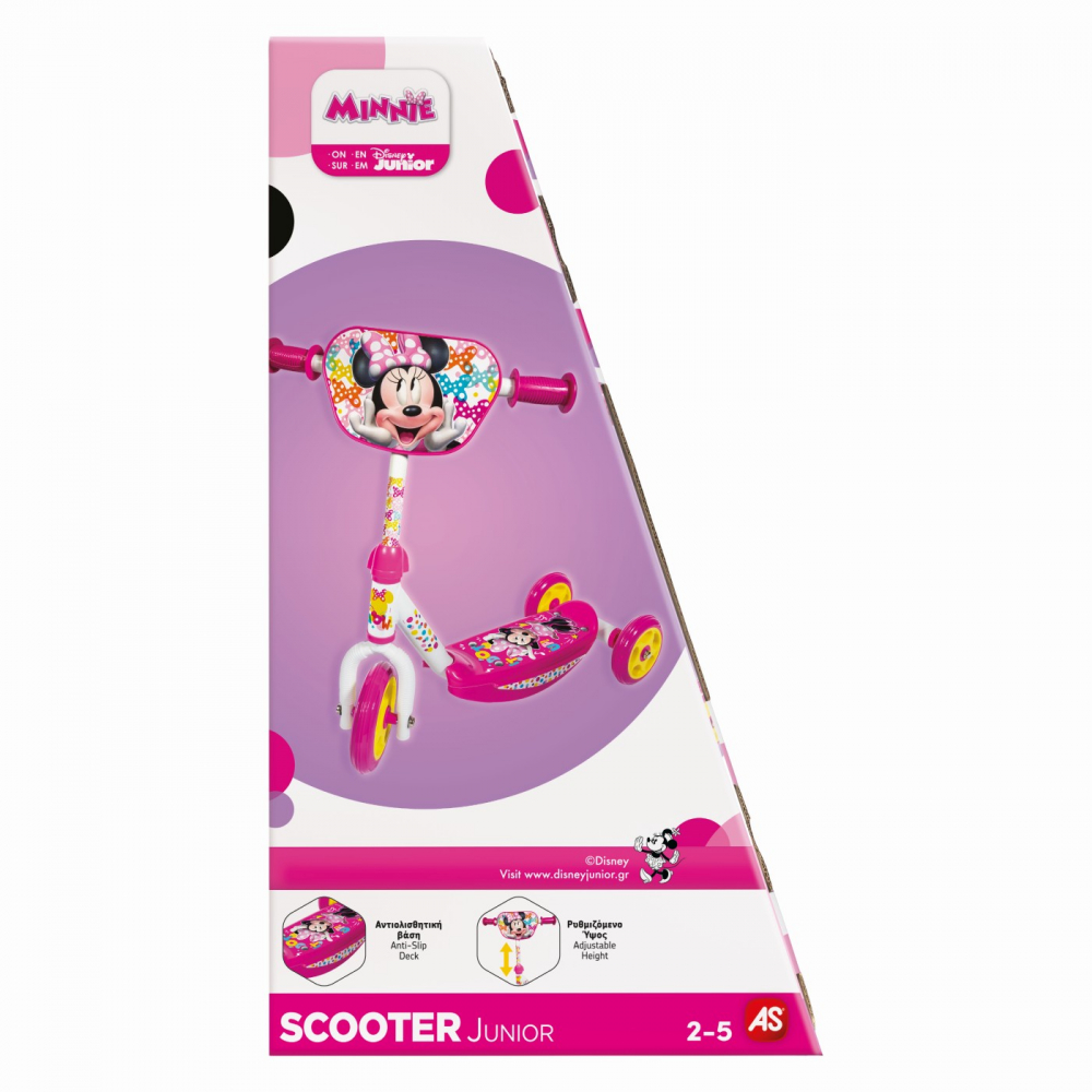 Trotineta Minnie pentru fetite cu 3 roti, 45x13x25 cm [7]