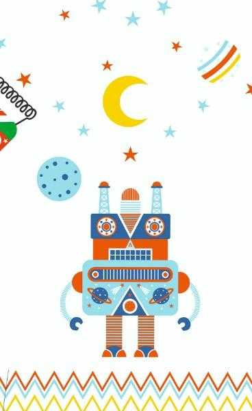 Umbrela Colorată Djeco Roboți  [2]