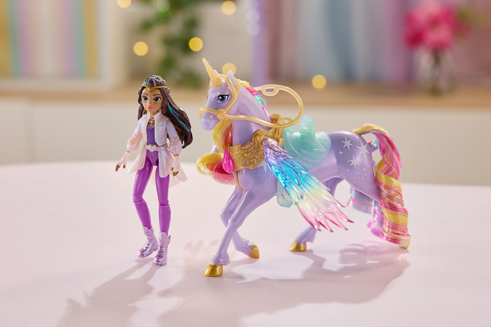 UNICORN ACADEMY SET MAGIA ARIPILOR CU PAPUSA SOPHIA SI UNICORNUL WILDSTAR CU ACCESORII [7]