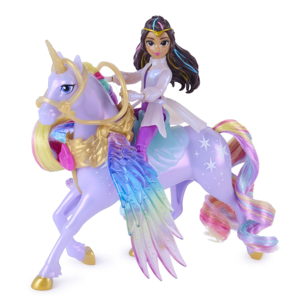 UNICORN ACADEMY SET MAGIA ARIPILOR CU PAPUSA SOPHIA SI UNICORNUL WILDSTAR CU ACCESORII [10]