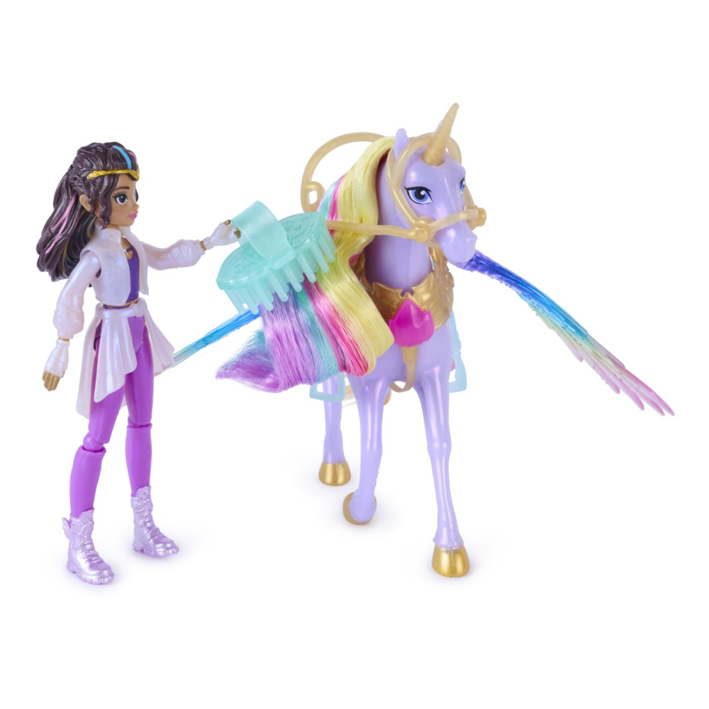 UNICORN ACADEMY SET MAGIA ARIPILOR CU PAPUSA SOPHIA SI UNICORNUL WILDSTAR CU ACCESORII [8]