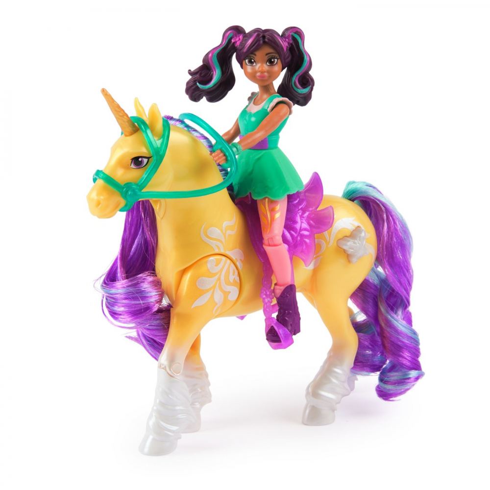 UNICORN ACADEMY SET PAPUSA AVA SI UNICORNUL LEAF PLANTA MAGICA [8]